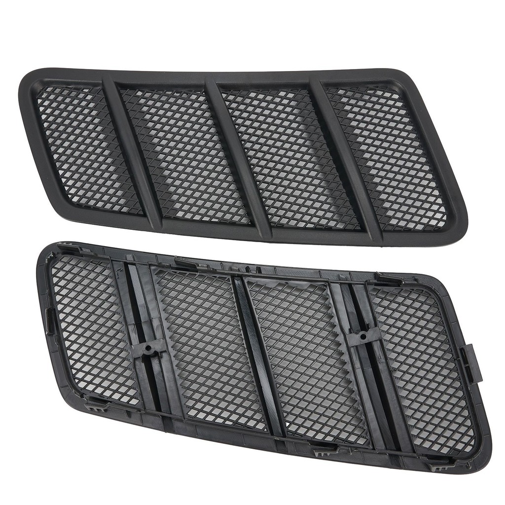 <ใหม่> 2 ชิ้นด้านข้าง Hood Air Vent Grille Cover สําหรับ Mercedes สําหรับ Benz W166 ML GL Class