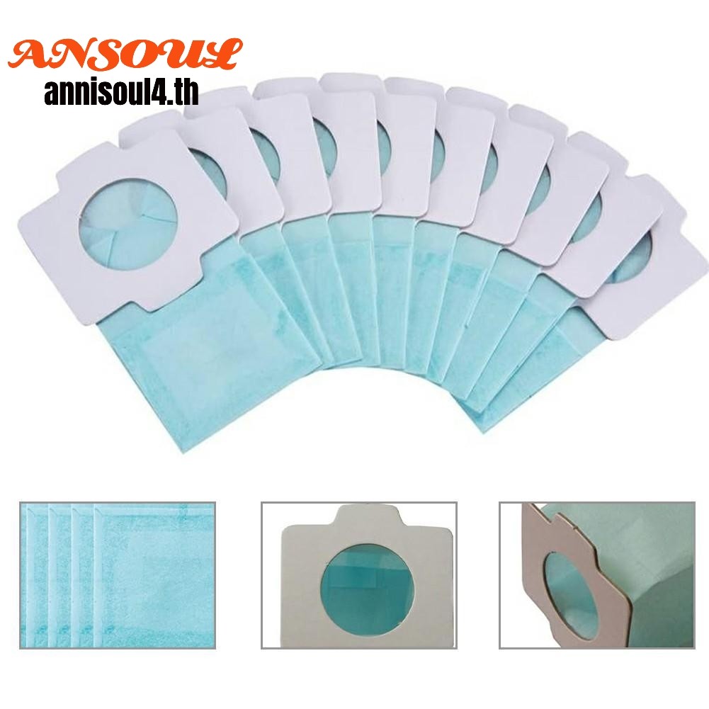 10 ถุงเก็บฝุ่นเหมาะสําหรับเครื่องดูดฝุ่นไร้สาย Makita DCL182Z DCL182 DCL140Z