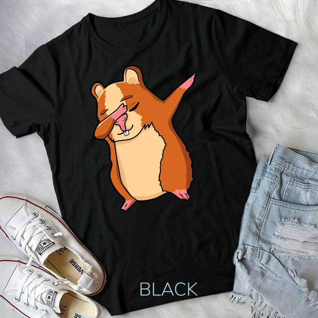 Dabbing Hamster Dancing Hamster Animal Hamster Gift เสื้อยืด