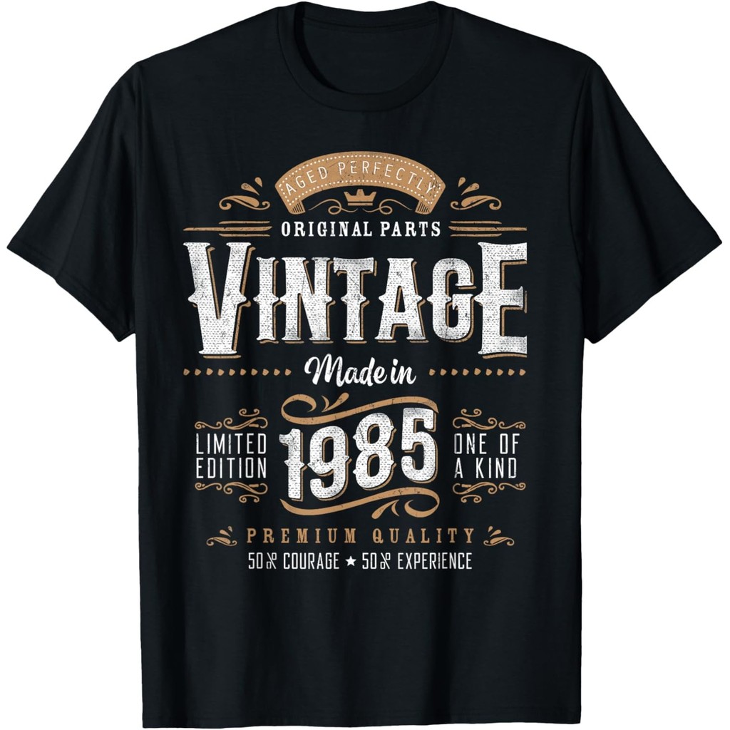 Vintage 1985 40Th Birthday Men 40 Year เสื้อยืด