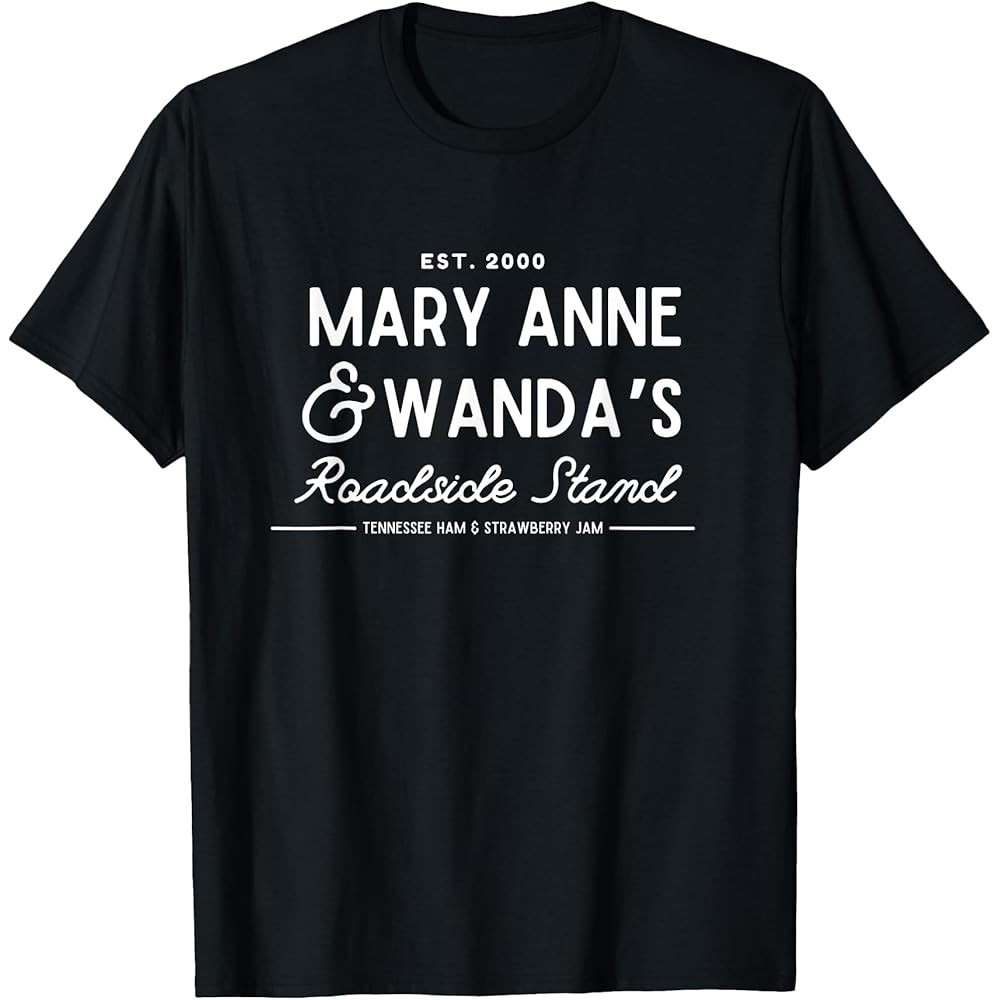 90S Country Mary Anne และ WandaS Road Stand เสื้อยืดเอิร์ลตลก