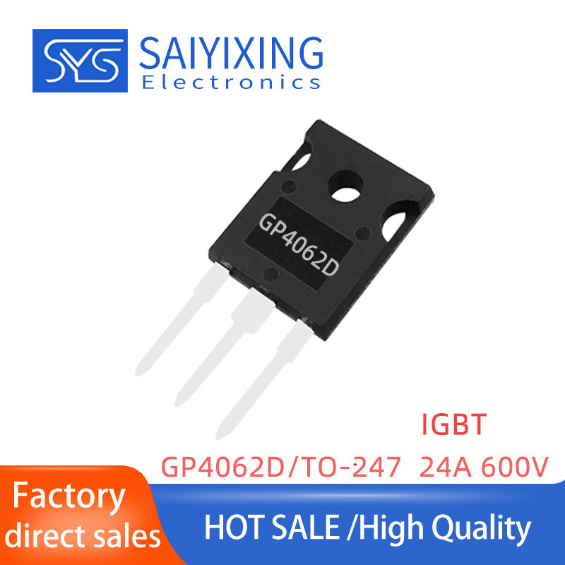 5PCS IGBT Tube GP4062D IRGP4062DPBF บรรจุภัณฑ์ TO-247 Field Effect Tube บรรจุภัณฑ์เดิม