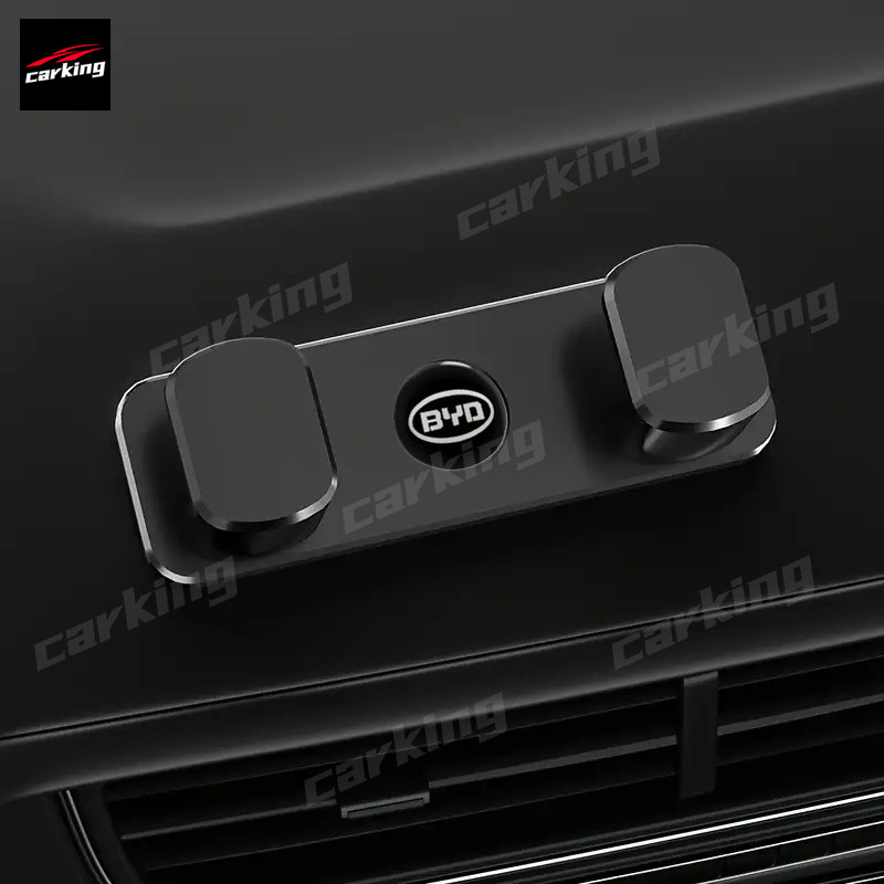Mini Car Logo Interior Decoration Small Car Hook Multi-Function Front Row Storage Paste Clip Storage