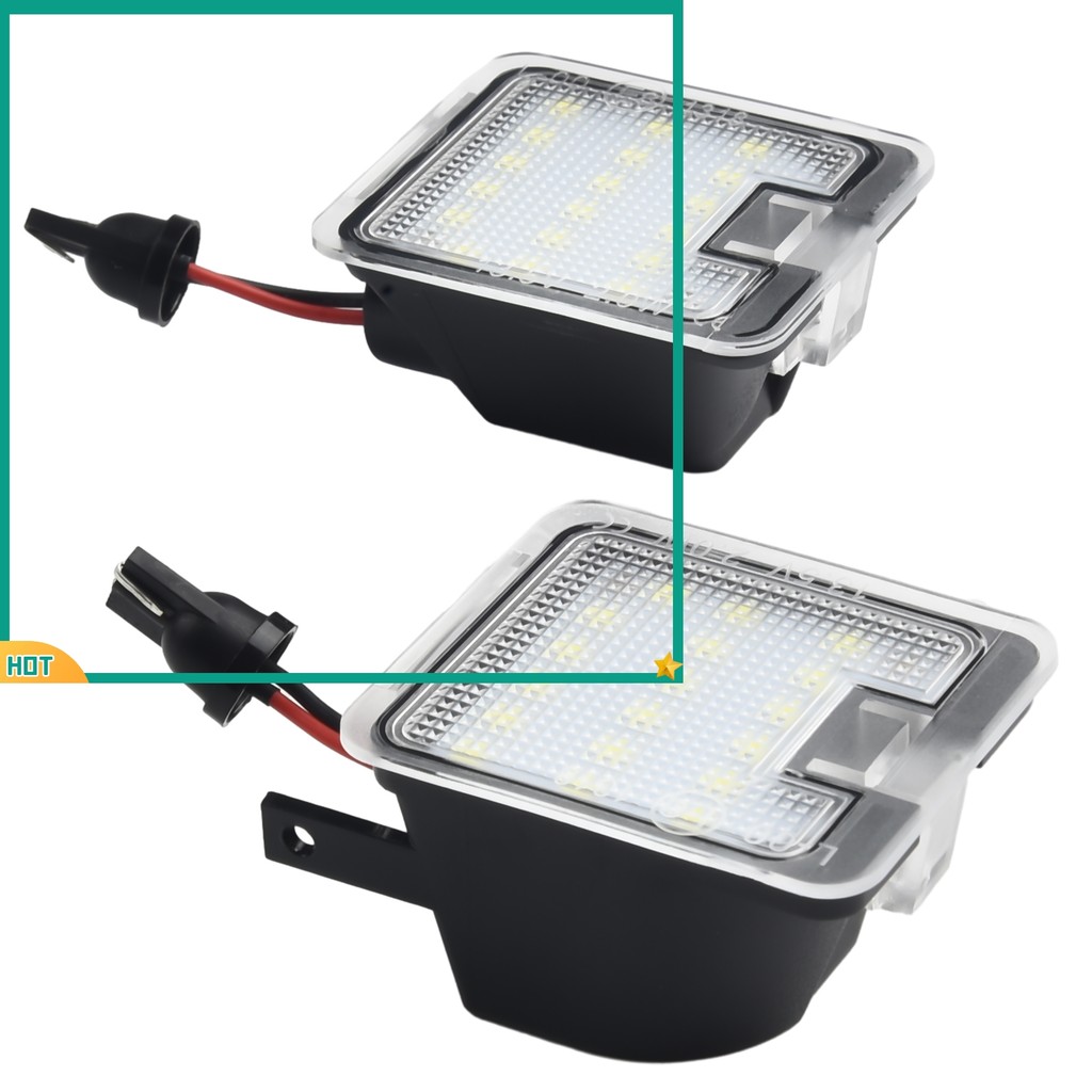 jelly 2x LED กระจกมองข้าง Puddle Light สําหรับ Mondeo MK4 Focus สําหรับ K