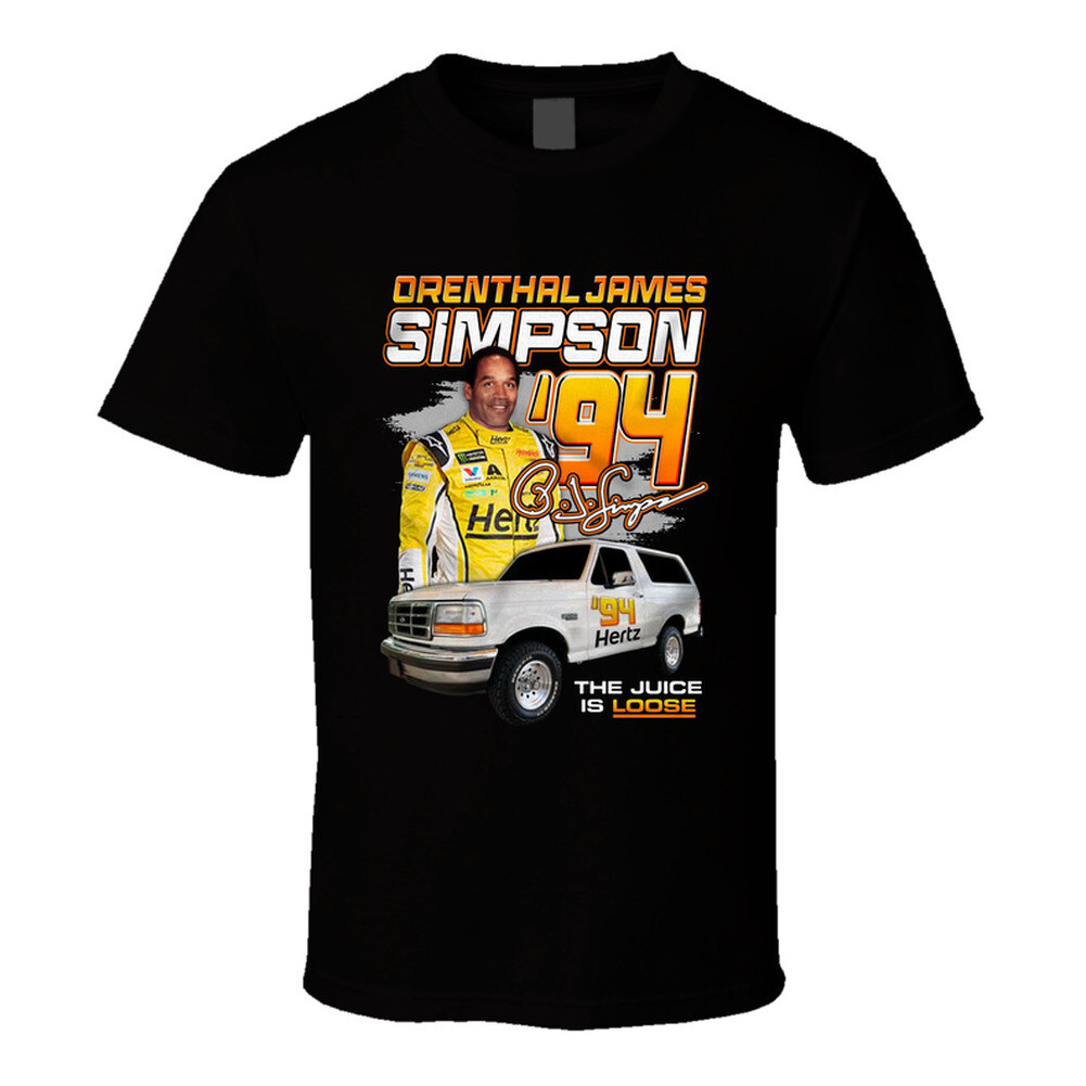 เสื้อเชิ้ต.streetwear แรงบันดาลใจจาก OJ Simpson ในเรื่อง The Juice is Loose