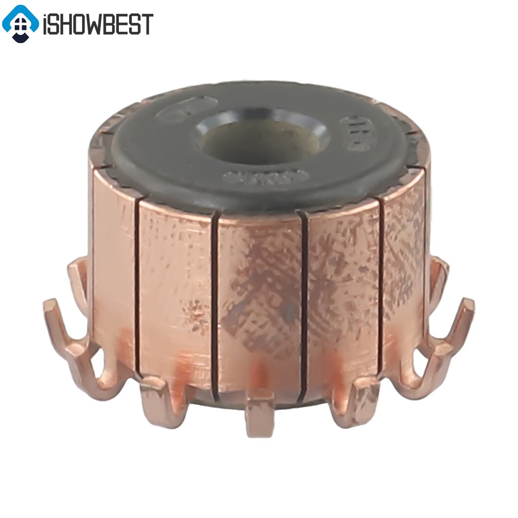 1 ชิ้น 23 x 8 x 15.5(16) มม. 12P ฟันทองแดง Hook ประเภทมอเตอร์ไฟฟ้า Commuator