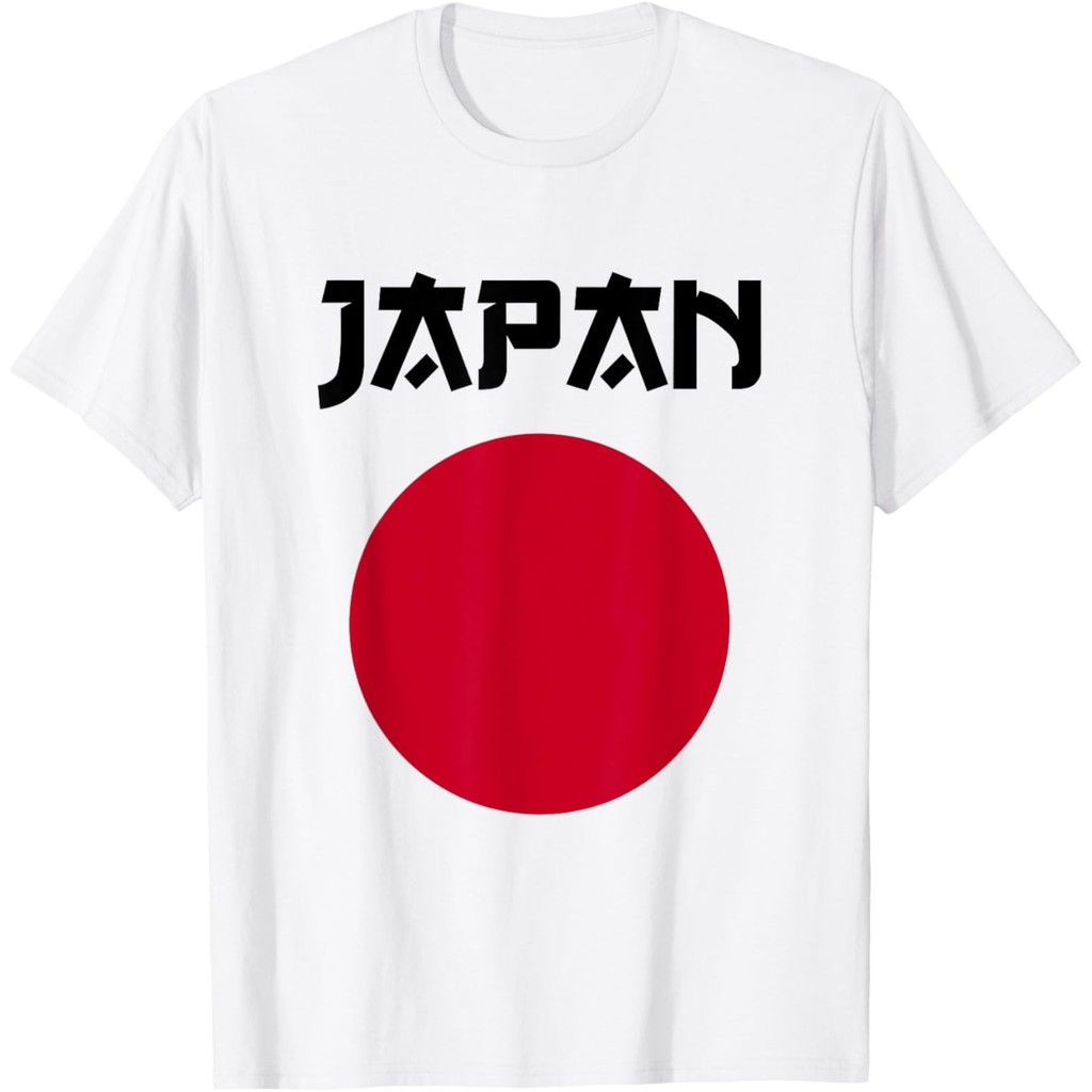 เสื้อยืดผ้าฝ้ายผู้ชาย Japan Flag T-Shirt Vintage T-shirt 4XL , 5XL , 6XL
