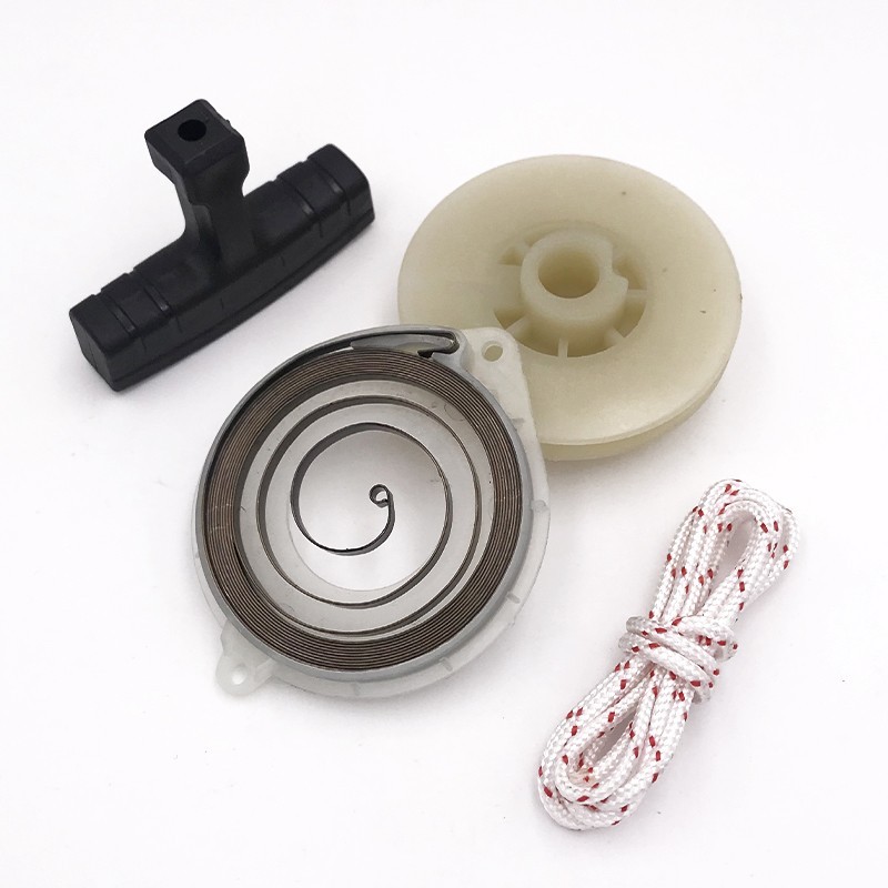 YAFRecoil Starter Pulley Spring Kit สําหรับ Husqvarna 445E 450 455 460 Rancher Chainsaw