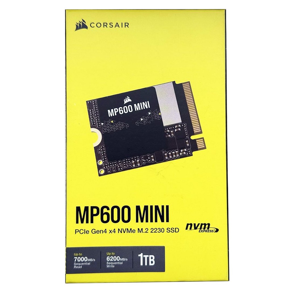 Corsair 1TB MP600 MINI R2 PCIe 4.0 NVMe M.2 2230 SSD (7000MB/s), CSSD-F1000GBMP600MNR2