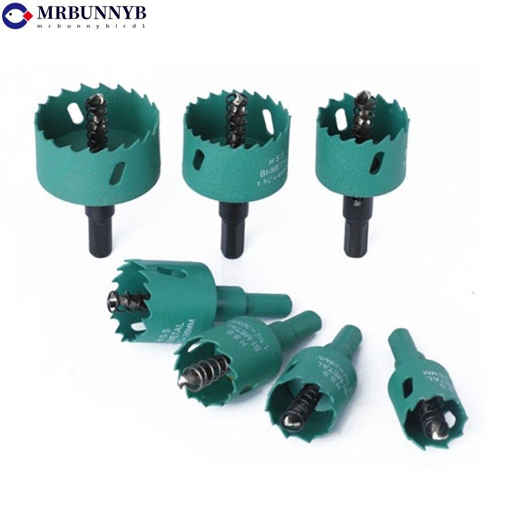 [MB HOT] 16-50mm Bimetal Wood Hole Saw เจาะ Bit HSS M42 งานไม้สําหรับ Plasterboard