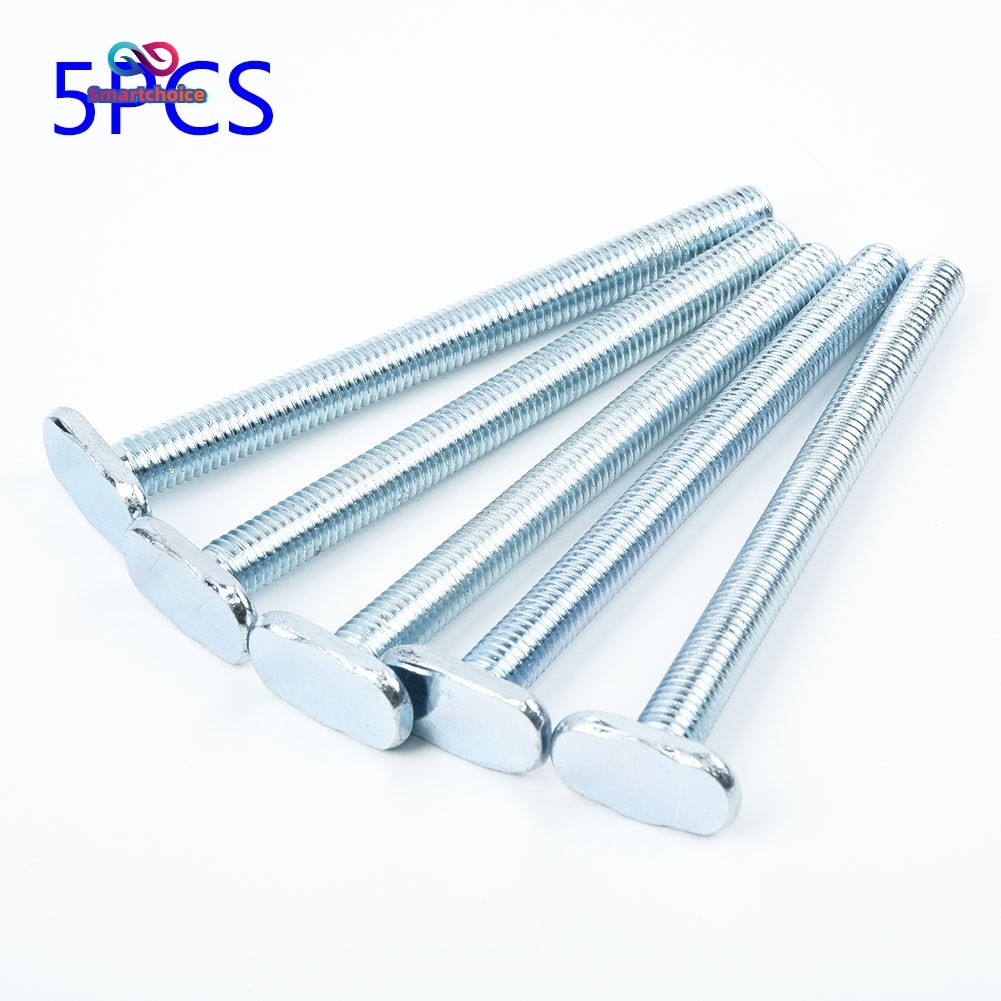 5 ชิ้น M8 T สกรูน็อตสําหรับ 19X9.5 มิลลิเมตร T-Track T-Slot Miter Track Jig ตารางเลื่อย