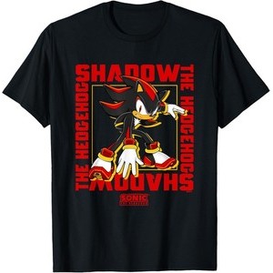 เสื้อยืด Sonic The Hedgehog Shadow The Hedgehog Epic Portrait