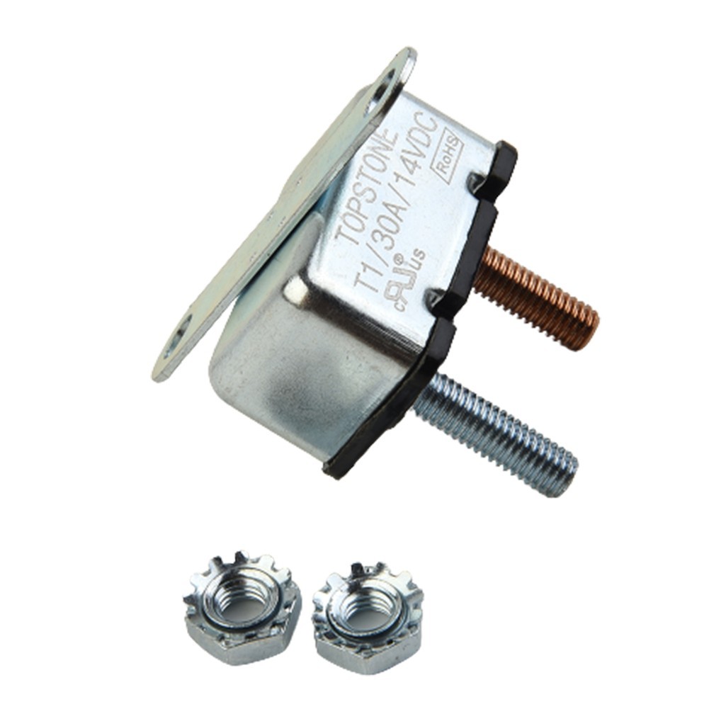 [SWHOME] AUTOMOTIVE 30 AMP AUTO-RESET CIRCUIT BREAKER 30A ELECTRIC WIRING POWER SWITCH [AUG]