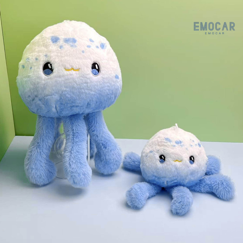 Ena-Jellyfish ตุ๊กตาสัตว์,แมงกะพรุนตุ๊กตาตุ๊กตาเล่นของเล่นสําหรับเด็กเด็กผู้หญิงผู้ใหญ่วันเกิด Xmas ฮาโลวีนปัจจุบันตุ๊กตาสัตว์ทะเล Plushie