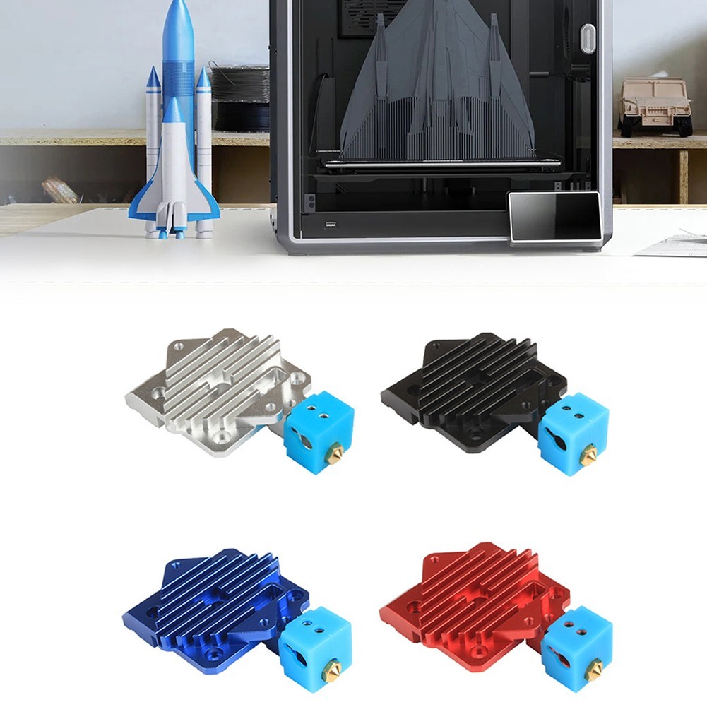 TSK Aero Heat Sink V6 Cooling Block ก้านทำละลายสั้นสำหรับสายพลาสม์ 1.75 มม.