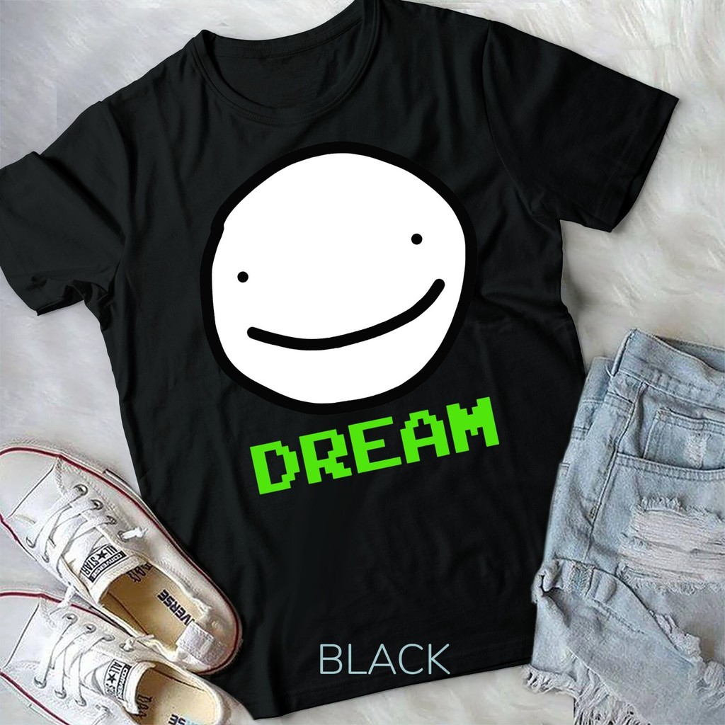 Dream Merch Smp คอสเพลย์เล่นเกมเมอร์ดีไซน์วินเทจสําหรับแฟนๆเสื้อยืด Unisex