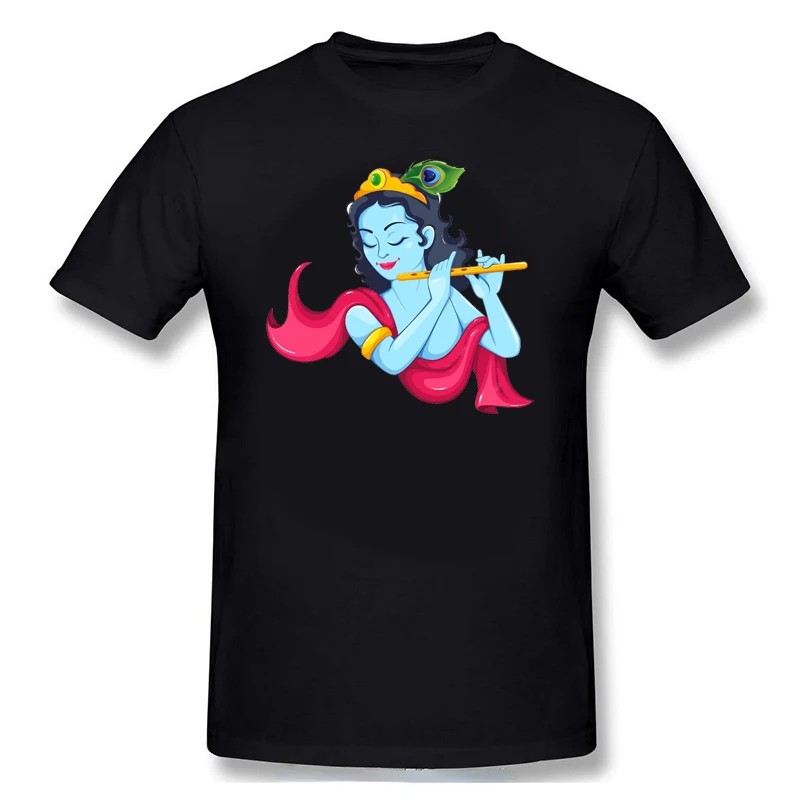 ของขวัญเสื้อ Krishna T เสื้อ Krishna Hare Krishna Man เสื้อยืดผู้หญิงที่ยอดเยี่ยม Tee เสื้อ xs-3xl 