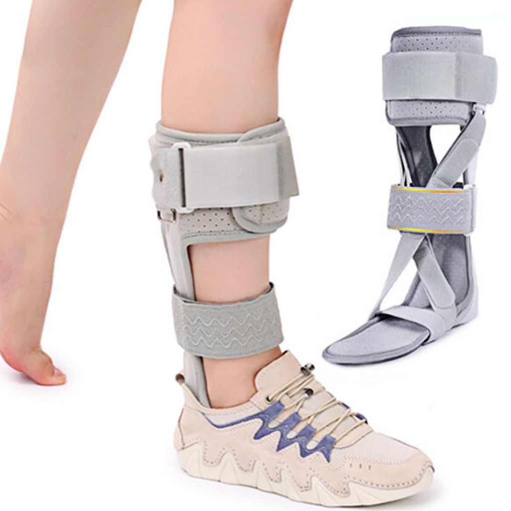 [Fx] AFO Drop Foot Brace ข้อเท้าเท้า Orthosis สนับสนุน Stabilizer สําหรับผู้ชายผู้หญิง Drop Foot Postural Correction Brace สําหรับเดิน Gait Assistance