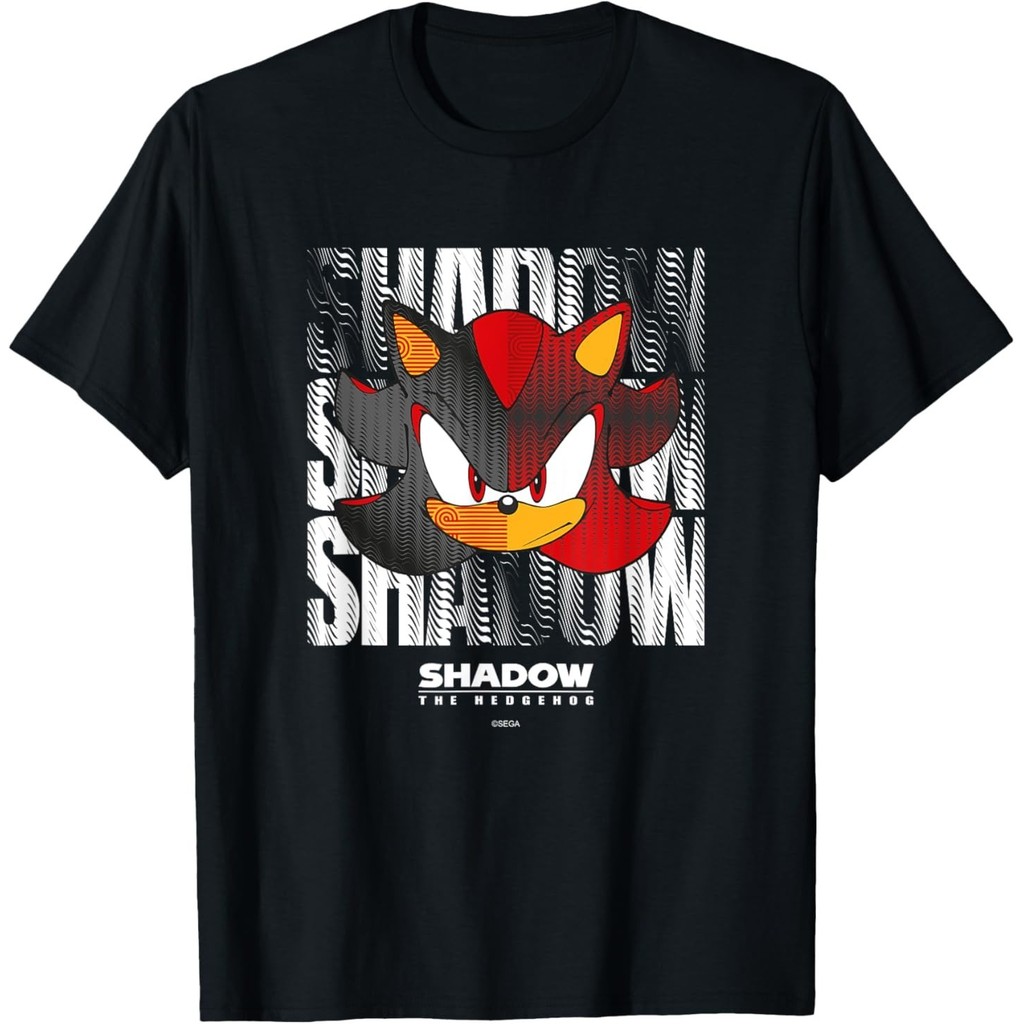 Sonic The Hedgehog, Shadow The Hedgehog - เสื้อยืด Geomaze