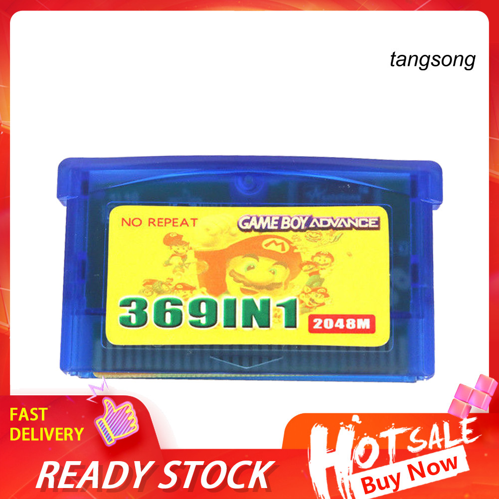 [TAN]369 in 1 US Version Game Cartridge Gaming Card สําหรับ GameBoy Advance