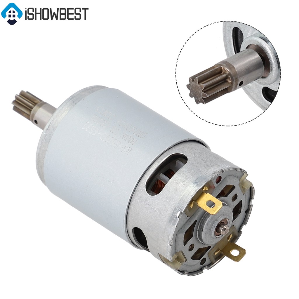 18V 8 ฟันมอเตอร์ RS-550VD-6532 H3 สําหรับ WORX 50027484 WX390 WU390 WX390.1 WU390.9