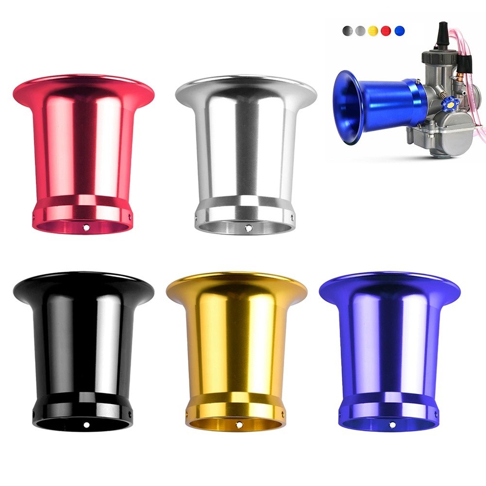 YAFCNC อลูมิเนียมอัลลอยด์ Stack สําหรับ PWK PE VM 21/24/26MM Carb Intake ทรัมเป็ต