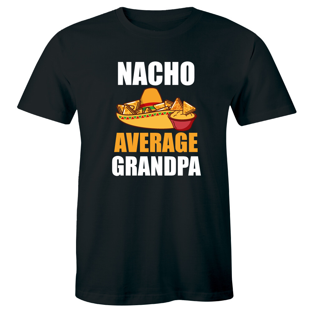 เสื้อยืดผู้ชายธีมNachosและTacos สำหรับคนรักอาหาร