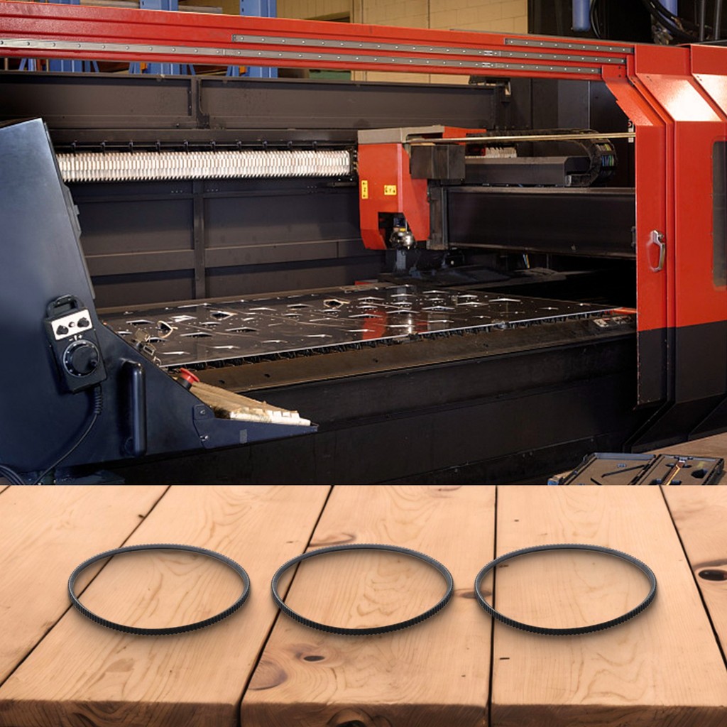 SWTDRM Hot3PCS 5M365 LATHE BELT สําหรับ WM180V สําหรับ WM210V MINI LATHE LATHE MOTOR BELT 5 มม.