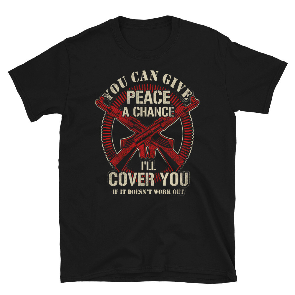 Gun Control ILl Cover You 2Nd Amendment Freedom เสื้อยืด Tops Casual Streetwear