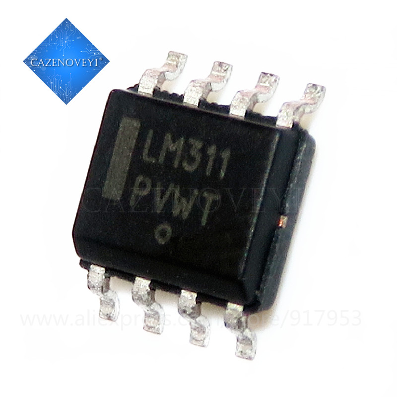10 ชิ้น/ล็อต LM311DR LM311D LM311 311DR SOP-8 เครื่องขยายเสียงปฏิบัติการในสต็อก