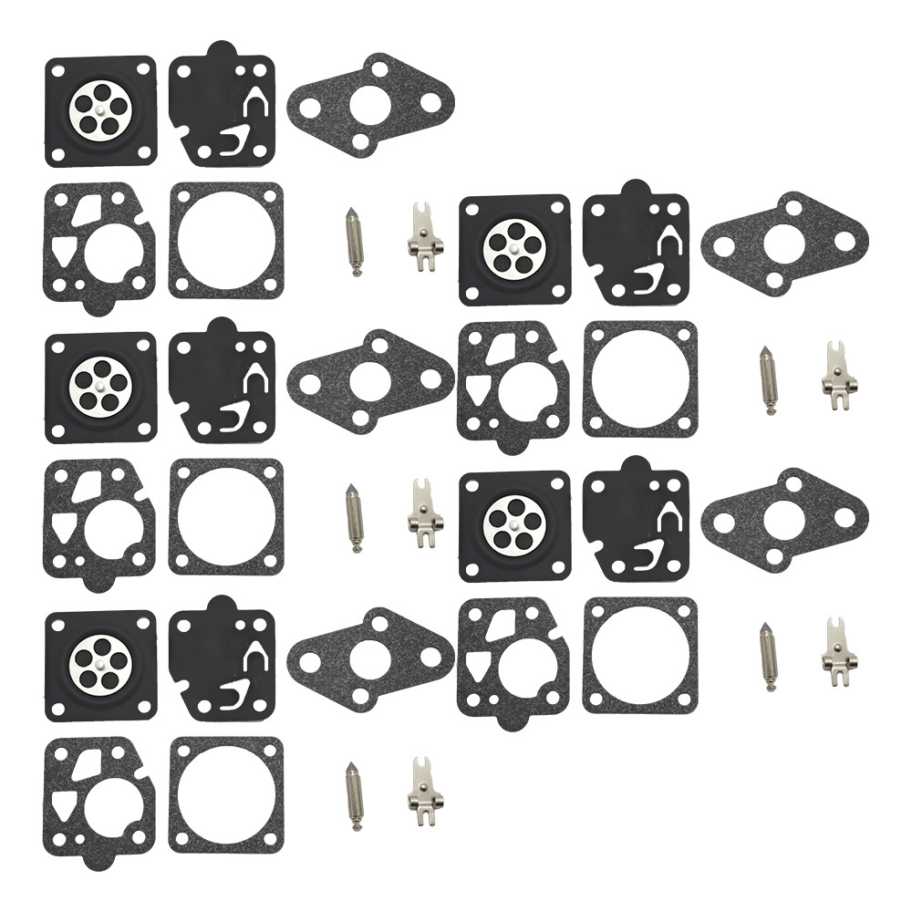5 ชุดคาร์บูเรเตอร์ซ่อม Rebuild ชุดไดอะแฟรมสําหรับ Kawasaki TG20 TG24 TG25 TG33 TD24 TD25 TD33 TD40 T