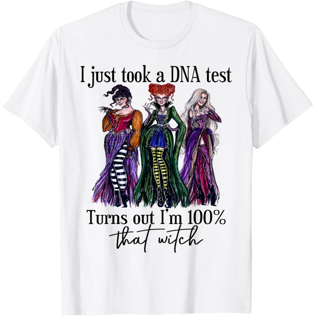 I Just Took A Dna Test Turns Out IM 100% That Witch เสื้อยืด