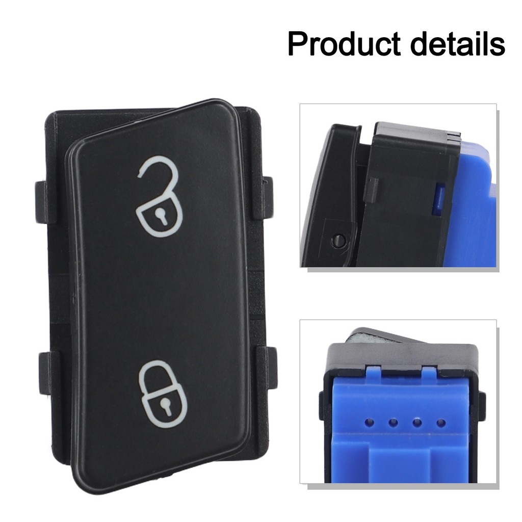 พร้อมสต็อกล็อคประตูกลางสําหรับปลดล็อคปุ่มควบคุมสวิตช์ 1ที0962125B สําหรับ TOURAN 1T0962125บี