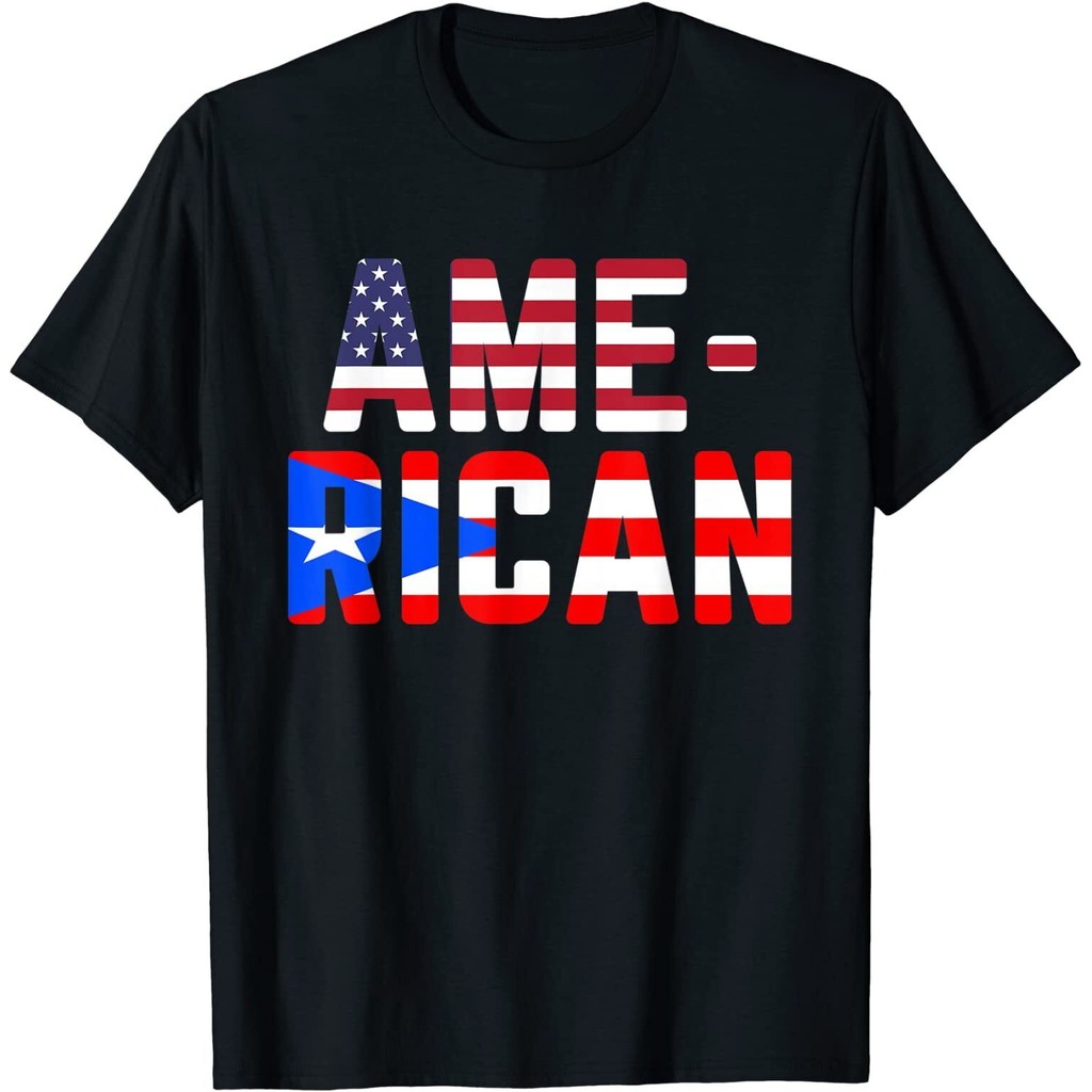 American Puerto Rican T-Shirt Usa Puerto Rico Great T-Shirt