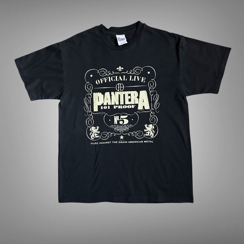 Pantera 1998 Vintage-proof Live T-shirt ไซส์ XS-3XL โดย Hanes