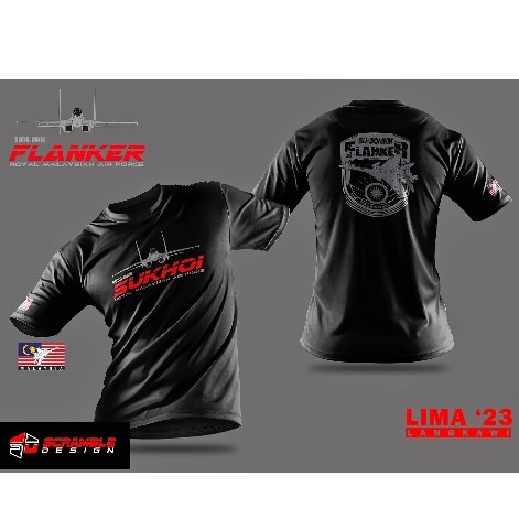 เสื้อยืด Sukhoi Su-30MKM / Baju Microfiber Jersi / Jersey Sublimation / Tshirt Jersey