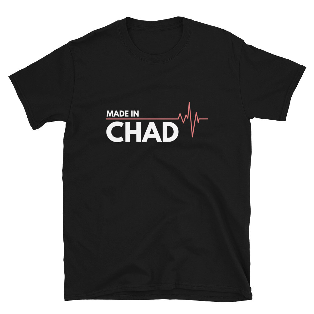 Born In Chad Africa Africa African Birth Place เสื้อยืด