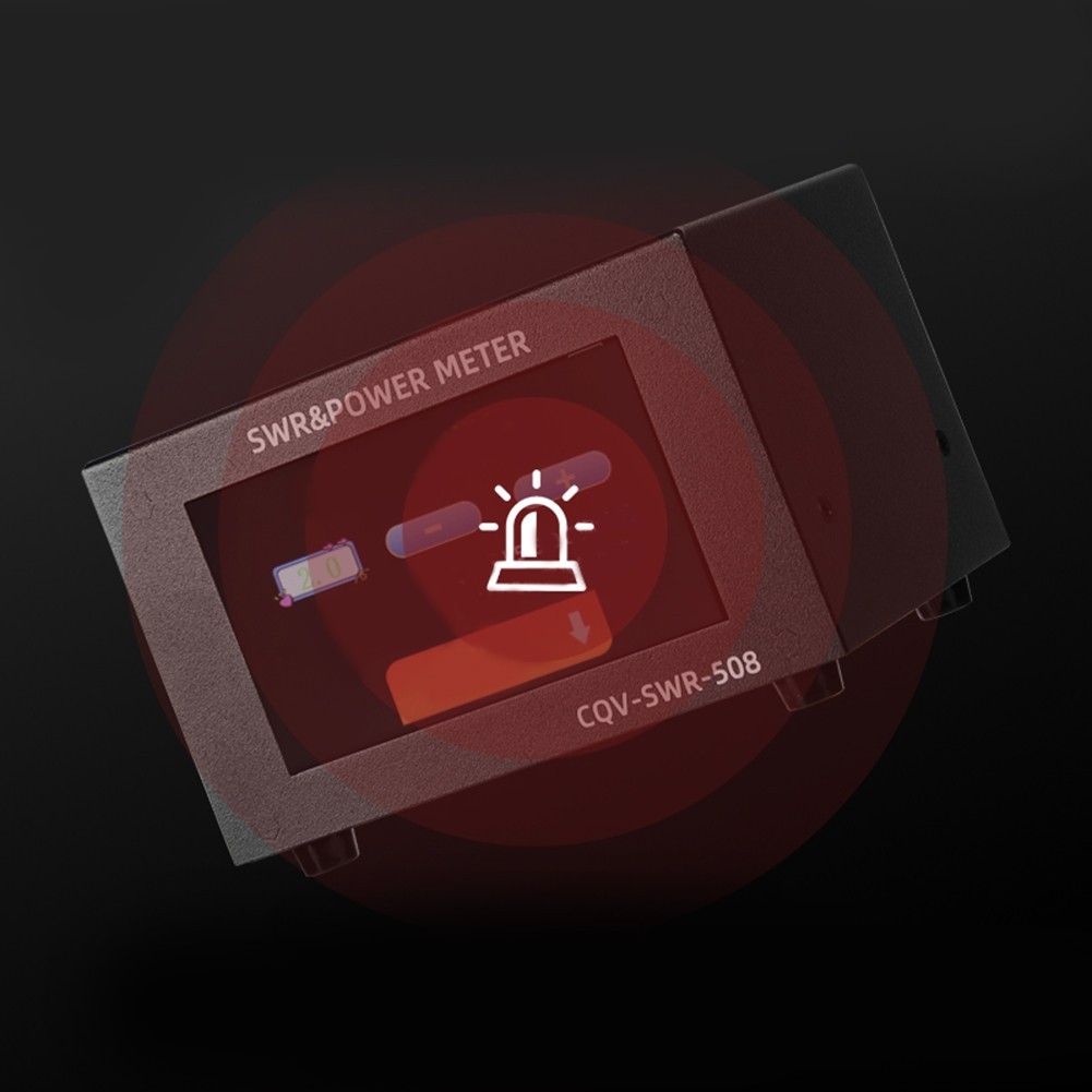 (BESTSH-PH) 200W Digital VSWR Meter 1.8-54MHz VSWR Power Meter พร้อมหน้าจอสี IPS 4.3