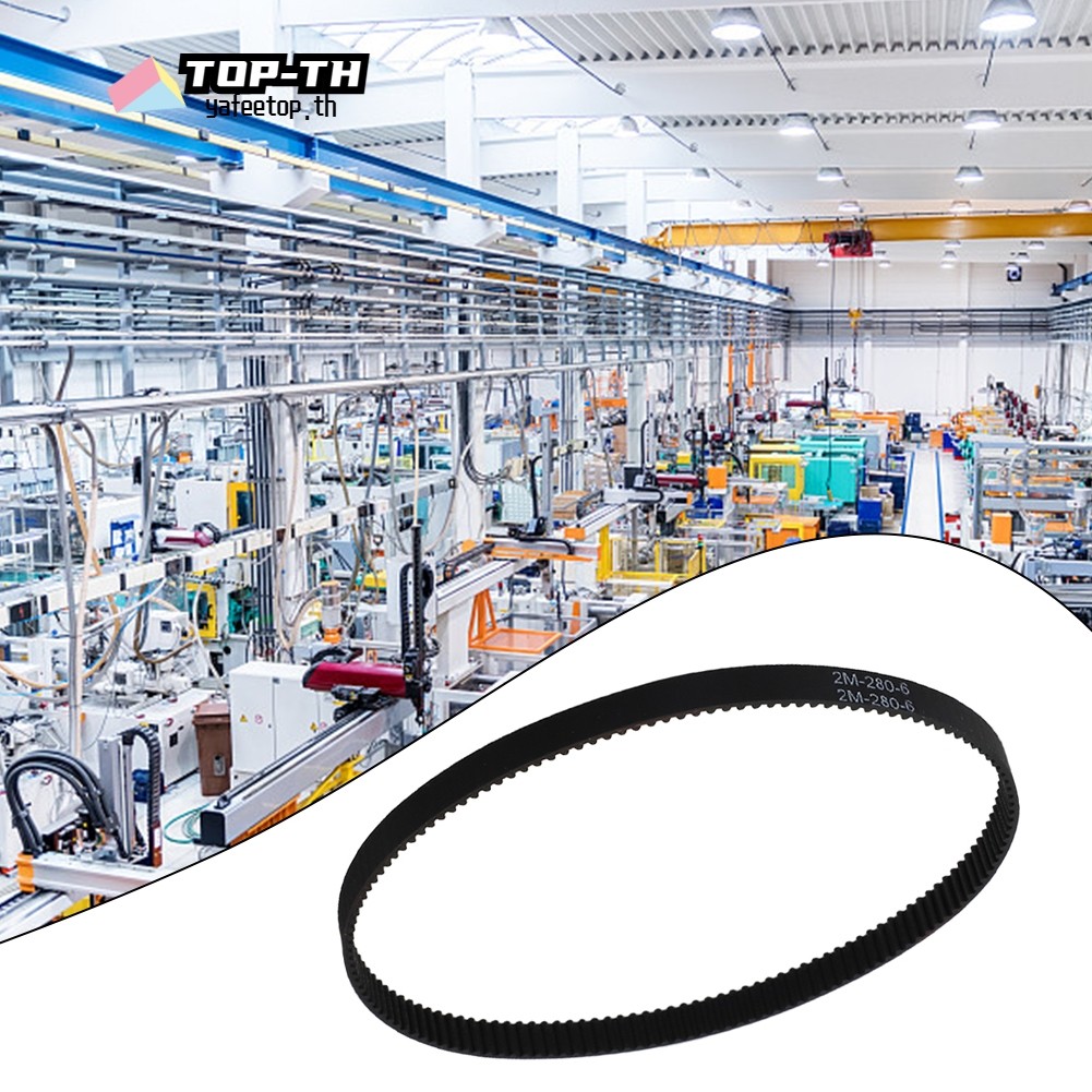 GT2 ปิด Loop Synchronous Timing Belt 2 มม.P 6 มม.กว้าง 3D Pri nter Pulley