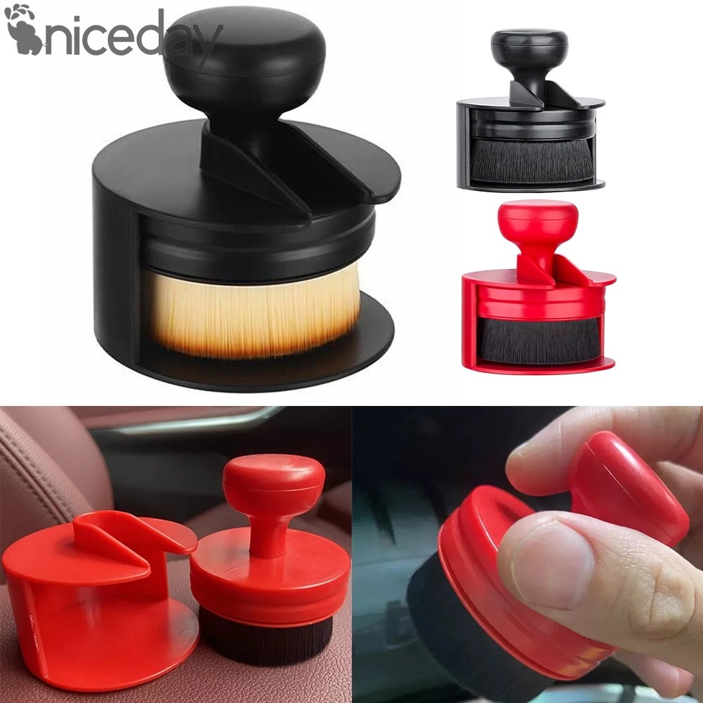 [ลดกระหน่ํา] Car Tyre Shine Applicator Tyre Shine Brush พร้อมขาตั้งสําหรับน้ํายาทําความสะอาดรายละเอี