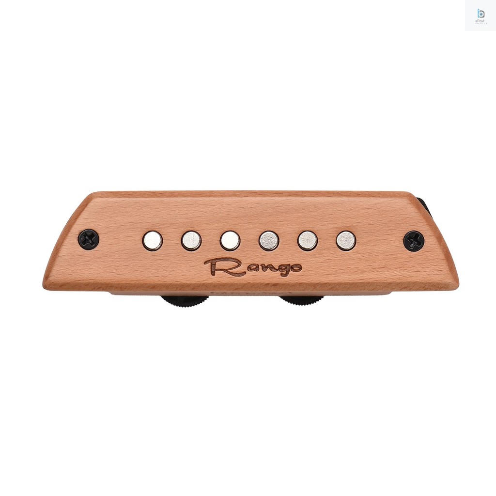 [aliout]Rango RG-S3 กีตาร์อะคูสติกรถกระบะแม่เหล็ก Beech Wood Passive Magnetic Soundhole Pickup ไม่มี