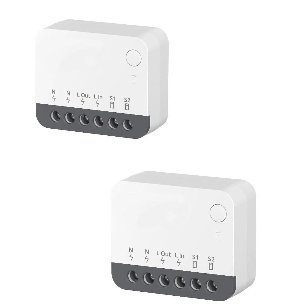 SWTDRM Hot2PCS ZBMINIR2 สําหรับ ZigBee สมาร์ทสวิตช์ไฟสําหรับ Home Voice Control สําหรับ Alexa