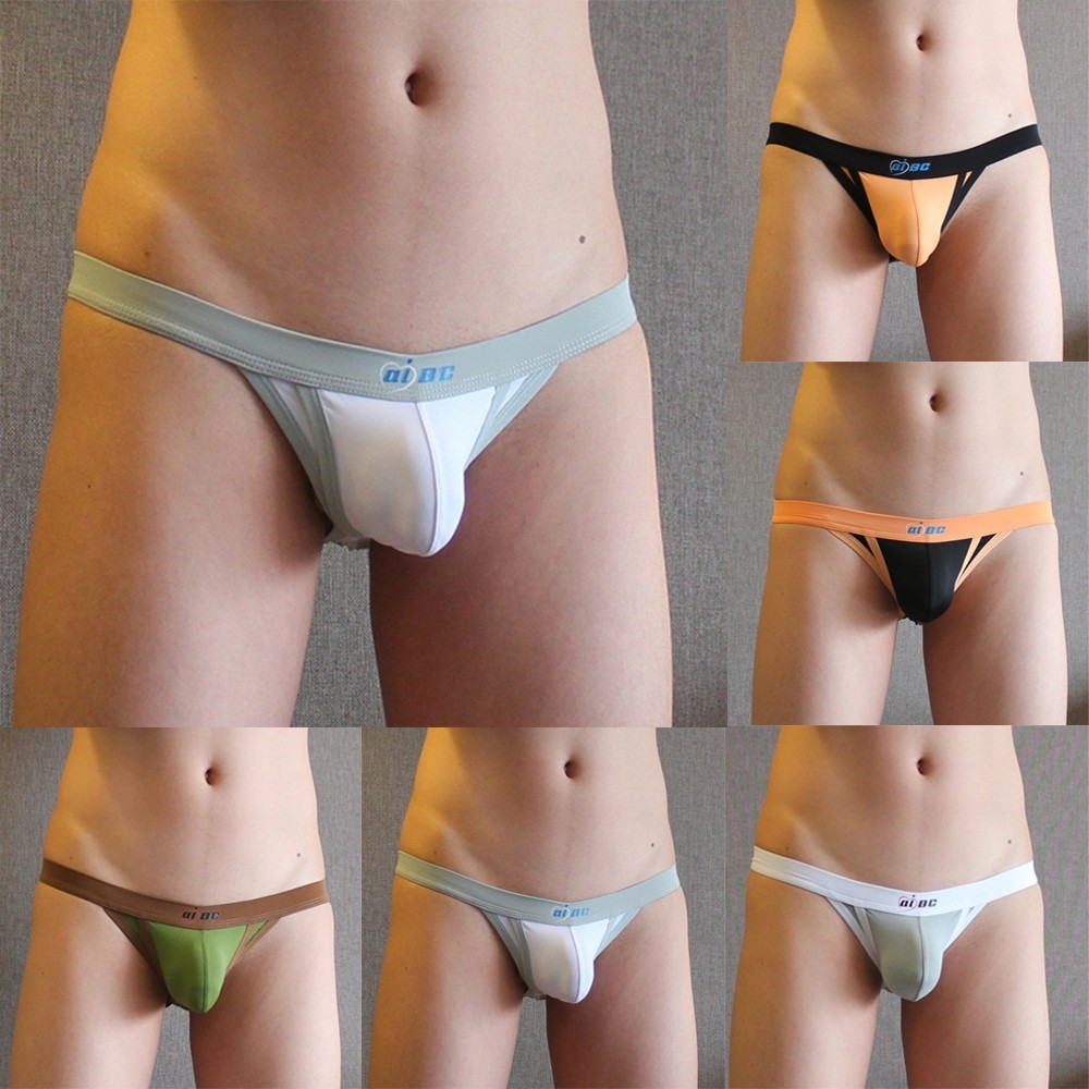 SMELLSHI Men BulgeUnderwear Jockstrap Comfort BreathableUnderpants