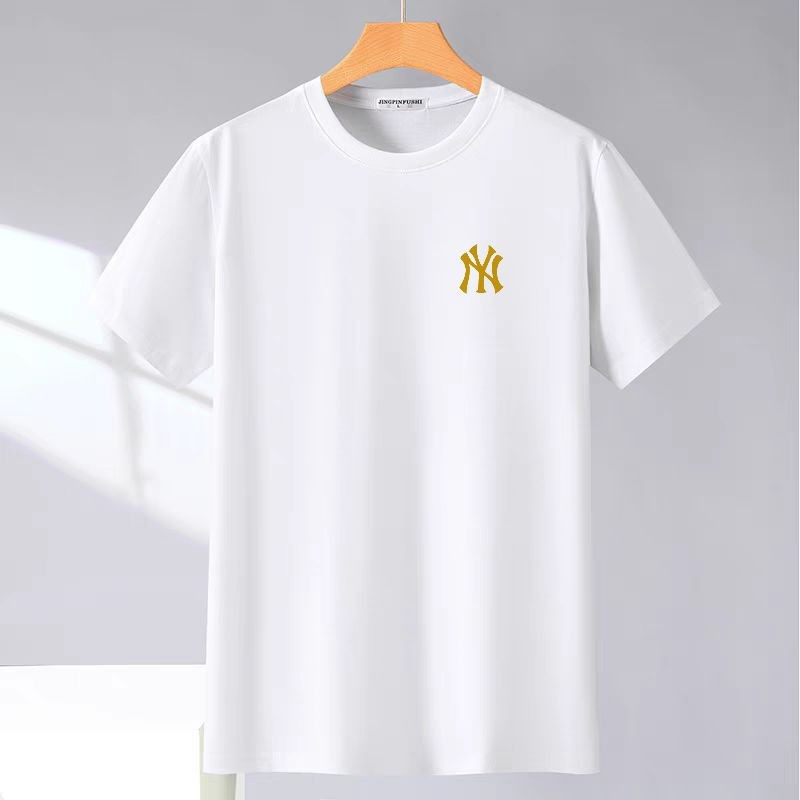 NY GOLD Mens Distro เสื้อยืดผู้ชาย Tops Mens xs-3xl
