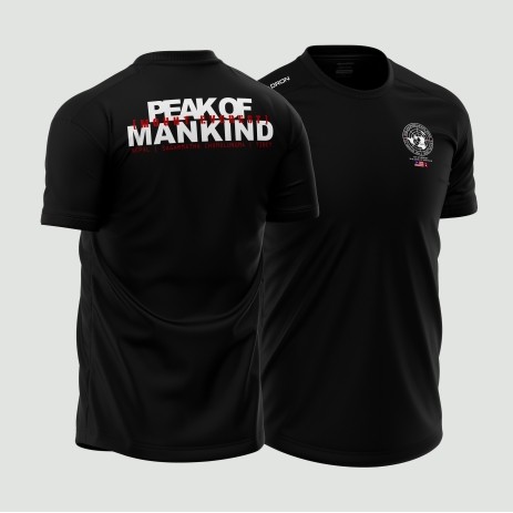Peak of Mankind (Mount Everest) เสื้อยืด / Baju Microfiber Jersi / Jersey Sublimation / Tshirt Jerse