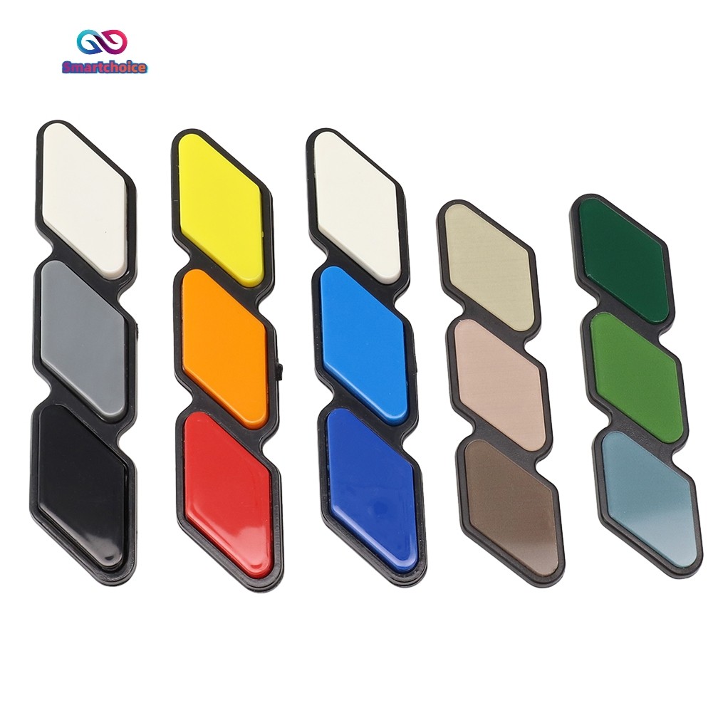 ตราสัญลักษณ์กระจังหน้าสามสี 3 สําหรับ Toyota 4Runner Rav4 Highlande