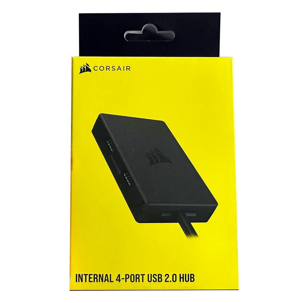 Corsair Internal 4-Port USB 2.0 Hub (4x 9-pin USB 2.0 ports) (RCA0016), CC-9310002-WW