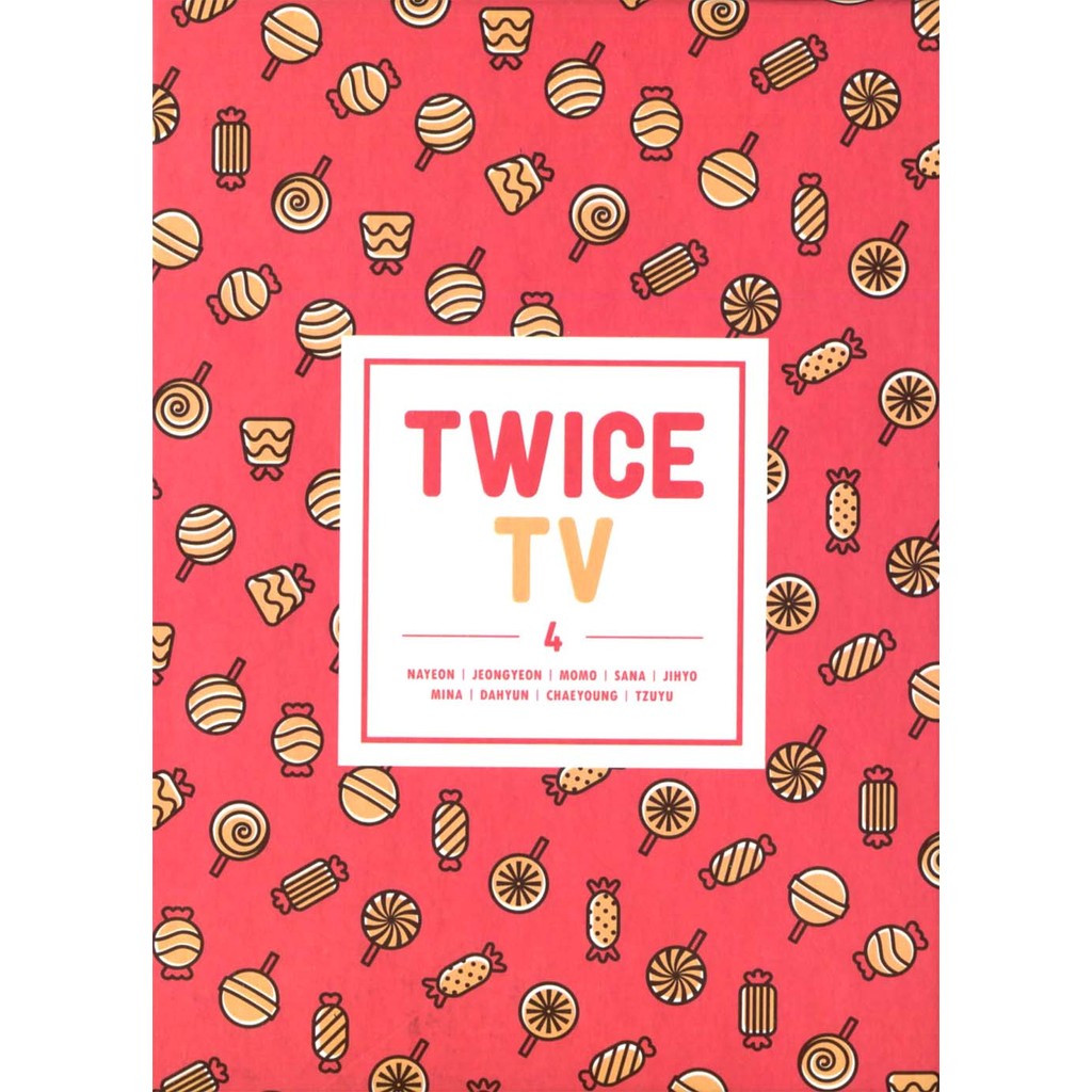 Twice – Twice TV4 (3DVD + Photobook)