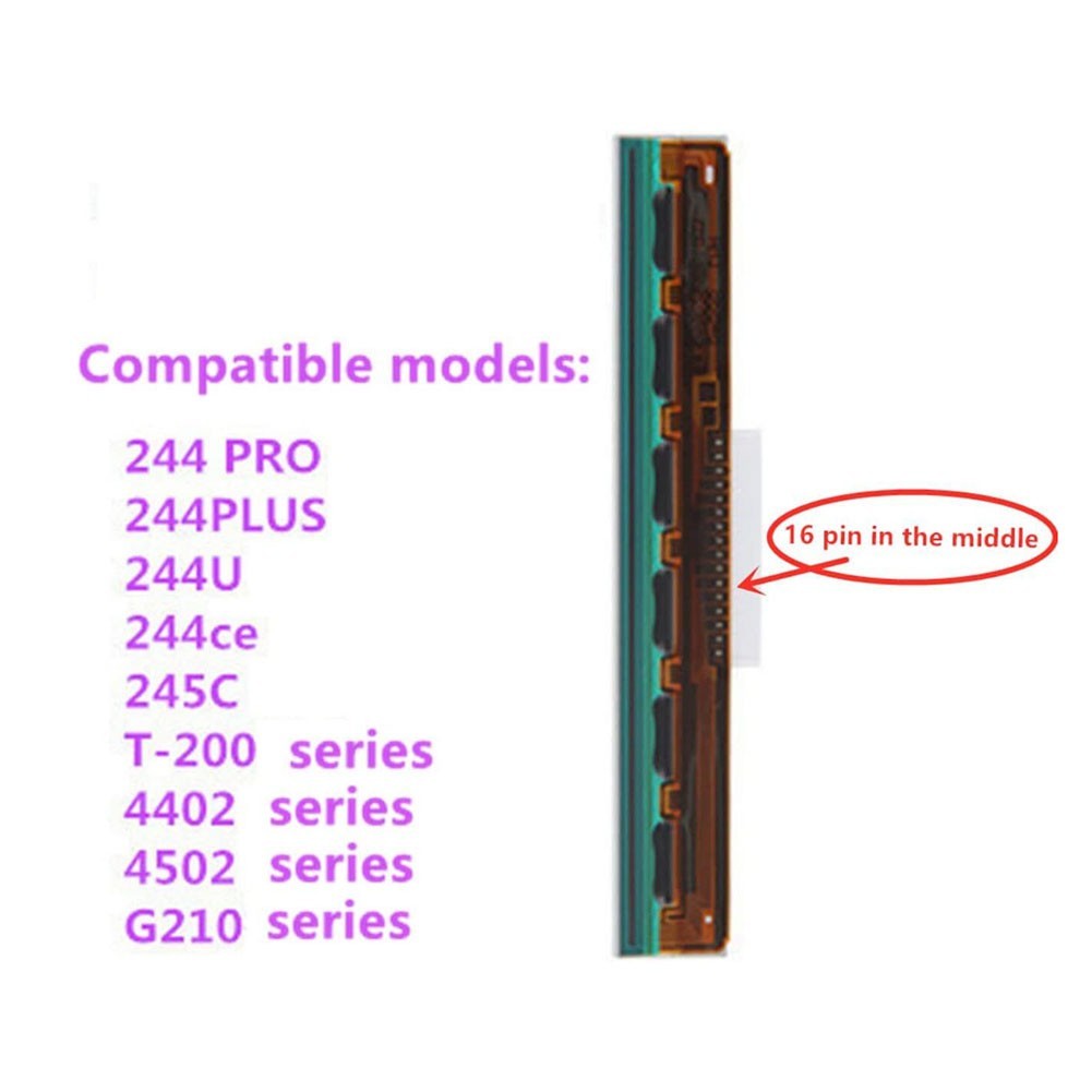 SUFA 203DPI หัวพิมพ์ความร้อนสําหรับ TSC 244 TTP-244PLUS TTP244CE 244PRO 244U
