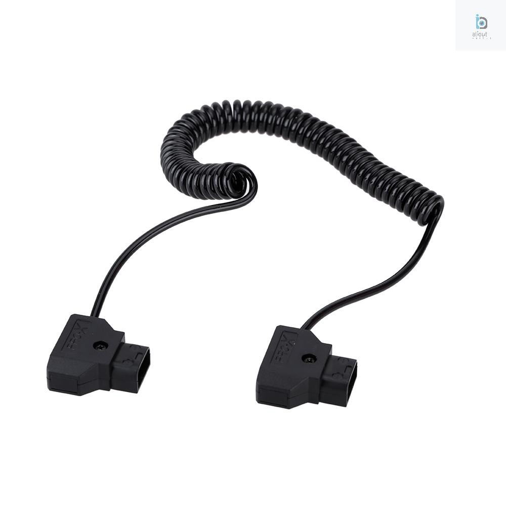 [aliout]D-TAP 2 Pin Male to Male Extension Adapter Cable for DSLR Rig Battery Dtap to Dtap สายยางยื